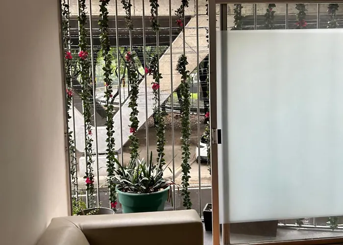 Linda Privada Con Balcon En Polanco Hostel